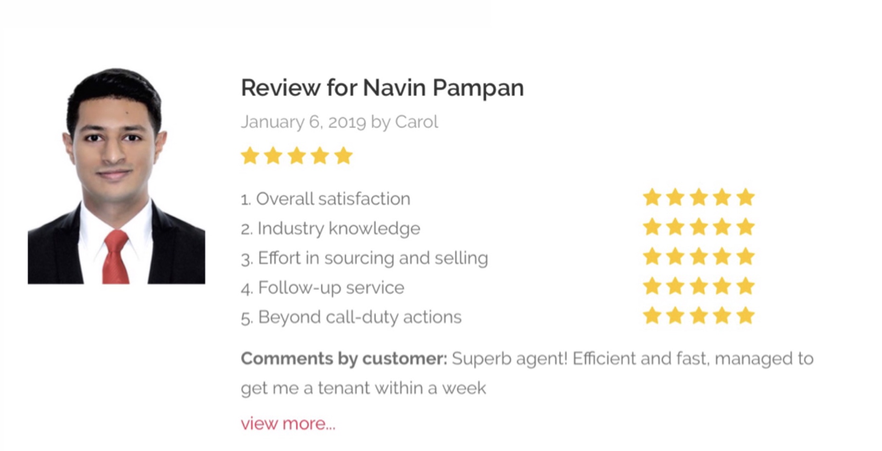 5 Stars Review by Carol